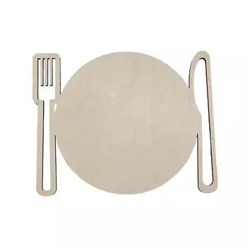 L-884 Деревянная заготовка подставка под горячее 'Любимое блюдо' 19*15 см 'Астра' 'Астра'