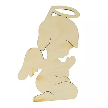 L-907 Деревянная заготовка 'Ангелочек' 6*9 см 'Астра'