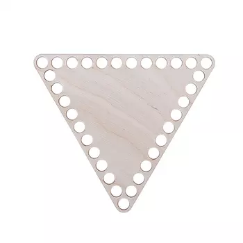 L-957 Деревянная заготовка Донышко Треугольник 160*160*160*3мм Астра