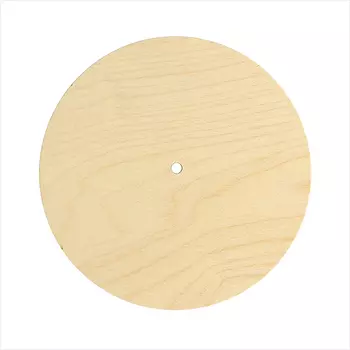 L-963 Деревянная заготовка Циферблат круглый D 20см Астра