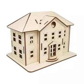 L-967 Деревянная заготовка Дом 14*18*13,5см Astra&amp;Craft