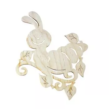 L-98 Деревянная заготовка 'Гусеница на ветке', 16х14 см, 'Астра'