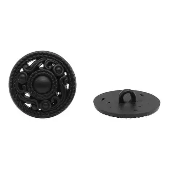 LA 1718 Пуговица 40L (Black)