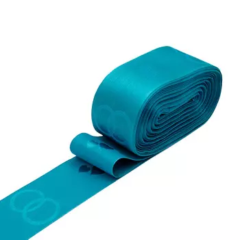 Лента 4,5см атласная С2743 (бирюза)