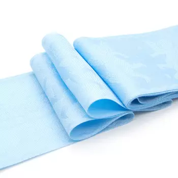 Лента 6,0см 'С Новорожденным' С3490 (голубой)