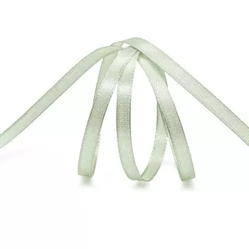 Лента атласная 0,6см*22,86м ( 411001) (098 мятный)