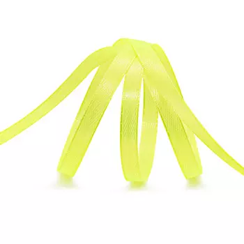 Лента атласная 0,6см*22,86м ( 411001) (084 салатовый)