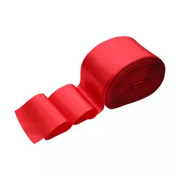 Лента атласная 10см*100м (13 красный)