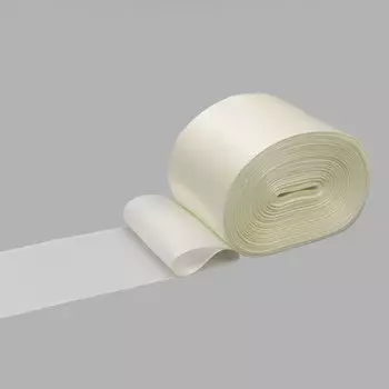 Лента атласная 10см*100м (18 айвори)