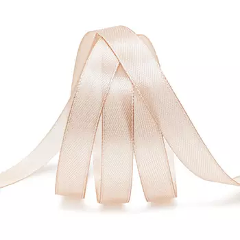 Лента атласная 1,2см*22,86м ( 411004) (034 пудровый)