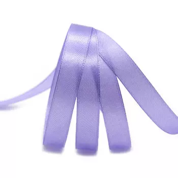Лента атласная 1,2см*22,86м (166 т. сиреневый)