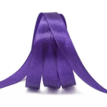 Лента атласная 1,2см*22,86м ( 411004) (170 фиолетовый)