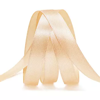 Лента атласная 1,2см*22,86м ( 411004) (035 персиковый)