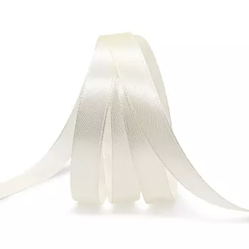 Лента атласная 1,2см*22,86м ( 411004) (047 молочный)