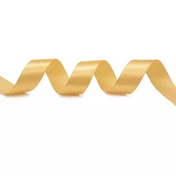 Лента атласная 2,5см*22,86м ( 411007) (039 т.золотой)