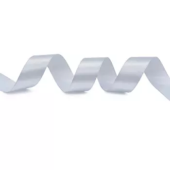 Лента атласная 2,5см*22,86м ( 411007) (151 серо-голубой)