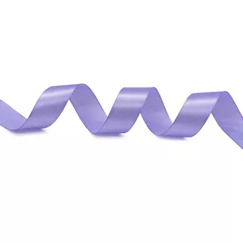 Лента атласная 2,5см*22,86м ( 411007) (166 т. сиреневый)