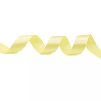 Лента атласная 2,5см*22,86м ( 411007) (057 лимонный)