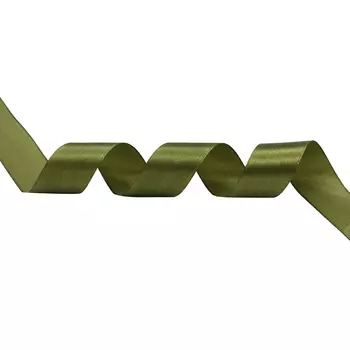 Лента атласная 2,5см*22,86м ( 411007) (108 хаки)