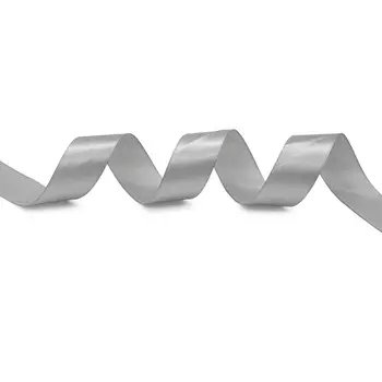 Лента атласная 2,5см*22,86м ( 411007) (148 стальной)