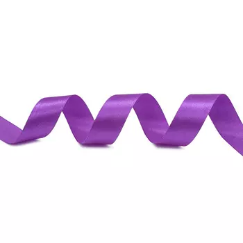 Лента атласная 2,5см*22,86м ( 411007) (168 т.сиреневый)