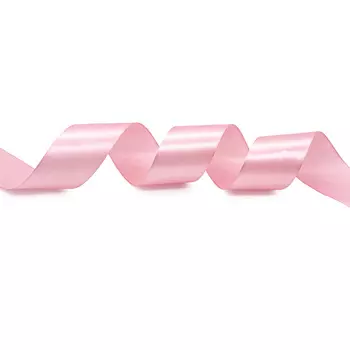 Лента атласная 3,8см*22,86м ( 411013) (020 пыльно-розовый)