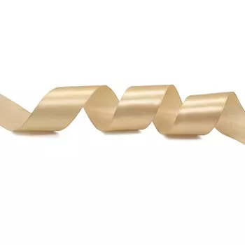 Лента атласная 3,8см*22,86м ( 411013) (068 бежевый)