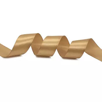 Лента атласная 3,8см*22,86м ( 411013) (069 темно-бежевый)