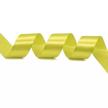 Лента атласная 3,8см*22,86м ( 411013) (115 яр. фисташковый)