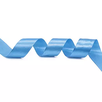 Лента атласная 3,8см*22,86м ( 411013) (140 голубой)