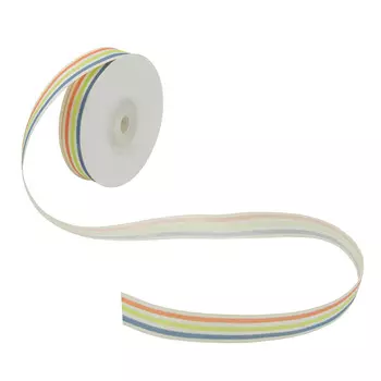 Лента атласная '3 полосы', 15мм*22,5м