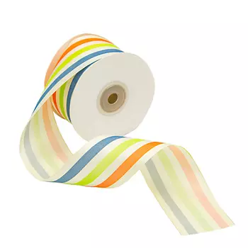 Лента атласная '3 полосы', 45мм*22,5м