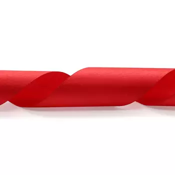Лента атласная 5,0см*22,86м ( 481017) (027 ярко-красный)