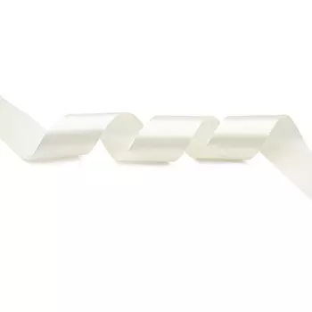 Лента атласная 5,0см*22,86м ( 481017) (047 молочный)