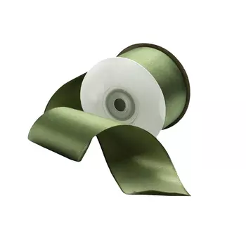 Лента атласная 5,0см*22,86м ( 481017) (103 шалфей)