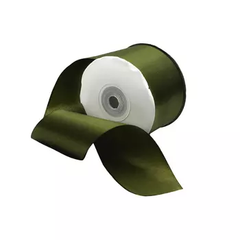 Лента атласная 5,0см*22,86м ( 481017) (108 хаки)