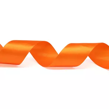 Лента атласная 5,0см*22,86м ( 481017) (044 оранжевый)