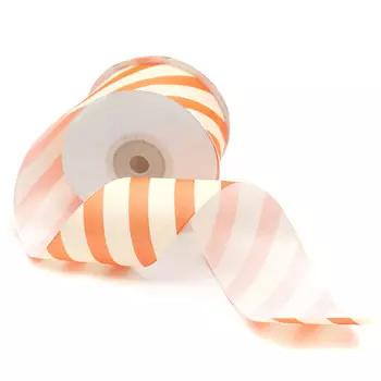 Лента атласная 'Диагональ', 45мм*22,5м (красный)