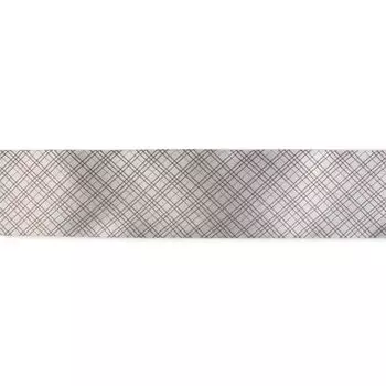 Лента атласная 'Пересечение', 45мм*22,5м (розовый)