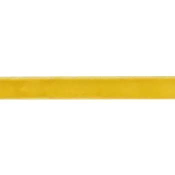 Лента бархатная 1,0см*22,86 м (20 желтый)