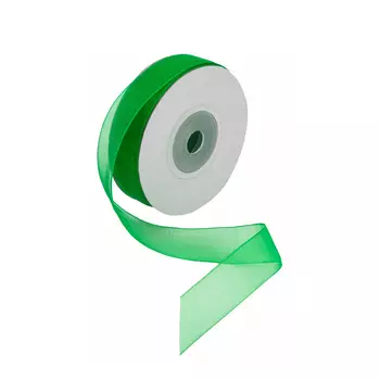 Лента капроновая 1,5см*22,86м (99 ярко-зеленый)