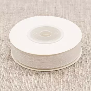 Лента капроновая 1,5см*22,86м (белый)