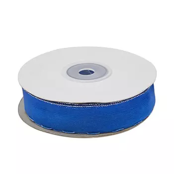 Лента капроновая для сборки бантов с метанитью 20мм*25м HRPL-1011S (HO-164 синий)