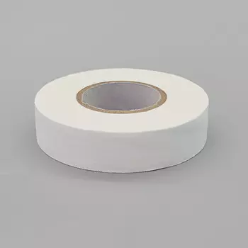 Лента клеевая тканая для кожи и меха 20мм*18,28 м (белый)