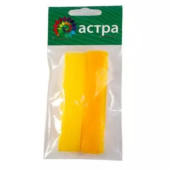 Лента контактная 17мм Астра (155 желтый)