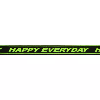 Лента отделочная с надписью 'Happy Everyday' 25мм*10м