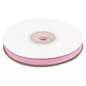 Лента репсовая 0,6см*18,28м ( 7702719) (011 розовый)