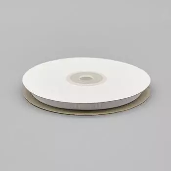 Лента репсовая 0,6см*25м (029 белый)