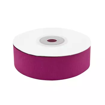 Лента репсовая 2,5см*18,28м ( 7702721) (016 фуксия)