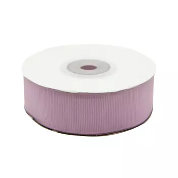 Лента репсовая 2,5см*18,28м ( 7702721) (145 сиреневый)